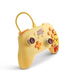 PowerA Enhanced Wired Controller &ndash; Animal Crossing: Isabelle (Switch), Gaming Controller, Gelb