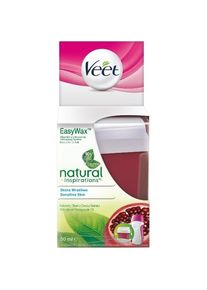 Veet, Wachs + Enthaarungscreme, Natural Inspirations Roll-on insert with wax Legs and Hands 50 ml (1x, 50 ml)