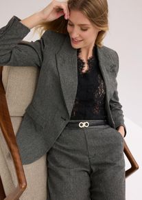 Ceinture &agrave; boucle originale - noir - taille 120 - bonprix