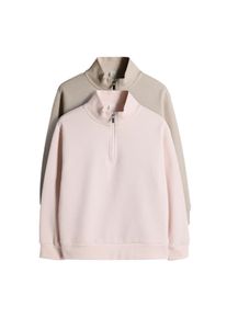 The Set, Piger, Sweatshirt, Creme / Pastelpink, St&oslash;rrelse 3 yrs