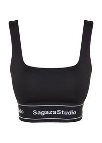 Trendyol, Damer, Sports-BH, Sort / Hvid, St&oslash;rrelse XS