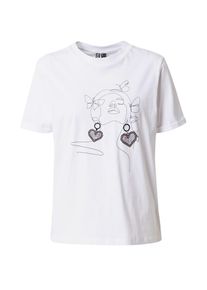 Pieces T-shirt 'KARINA' blanc taille M