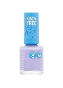 Rimmel London, Nagellack, Kind & Free 8 ml (153 Lavender Fresh, 153-Lavender Light, zartem Lila, Farblack)