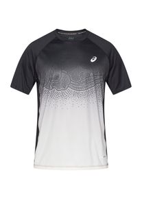 asics, M&aelig;nd, Funktionsskjorte 'ROAD', Lysegr&aring; , St&oslash;rrelse S