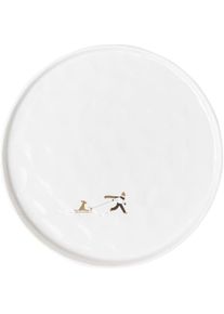 R&auml;der R&auml;der Teller &bdquo;Schneetag&ldquo;, Hund, 22 cm, Teller, Mehrfarbig