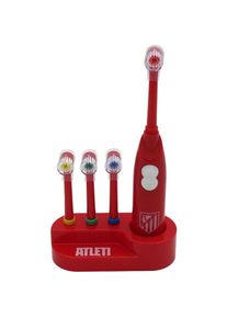 CyP Brands, Elektrische Zahnb&uuml;rste, Atletico De Madrid Zahnb&uuml;rste f&uuml;r Mundhygiene - Vibrierend