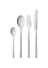 Gense Cutlery set Still 16 pieces Matte/Glossy steel, Besteck, Silber