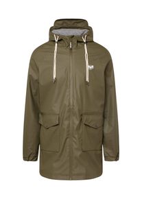 Lake View, Overgangsparka 'Sebastian', Oliven / Hvid, St&oslash;rrelse L