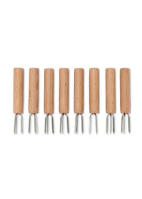 Tchibo - Uchwyty do kolb kukurydzy - kolor: brązowy