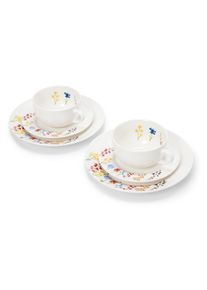 Tchibo - Serwis do kawy - kolor: biały