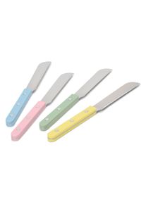 Tchibo - Noże śniadaniowe - kolor: zielony/niebieski