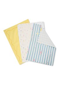 Tchibo - Ścierki do naczyń - kolor: ż&oacute;łty/niebieski