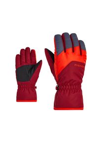 Ziener Skihandschuhe &raquo;LANDO&laquo; rot, Gr&ouml;&szlig;e 3,5