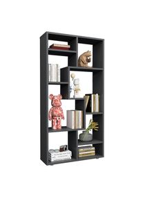 Vcm Standregal &raquo;Holz Stand Regal Raumteiler B&uuml;cherregal Lanisa M&laquo; 1 Stk. tlg.