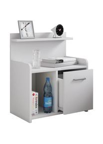 Vcm Nachttisch &raquo;XL Hoher Nachtschrank Nachttisch Schublade Nilasa&laquo; 1 Stk. tlg.