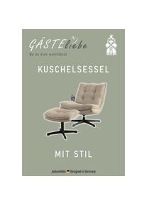 Jockenh&ouml;fer Jockenh&ouml;fer Gruppe Relaxsessel &raquo;Kasper, B: 76 cm, Sitzh&ouml;he: 47 cm&laquo; Set: mit Hocker, 360&deg; Drehfunktion, Cord