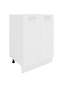 Vcm Unterschrank &raquo;K&uuml;chenschrank B 60 cm Unterschrank Dreht&uuml;ren Esilo&laquo; 1 Stk. tlg.