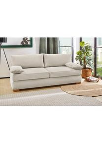 Jockenh&ouml;fer Jockenh&ouml;fer Gruppe Schlafsofa &raquo;Derby, B: 201 cm, Liegefl. 160x200 cm, Dauerschl&auml;fer&laquo; mit Bettfunktion, Bettkasten & Topper, Tonnentaschenfederkern