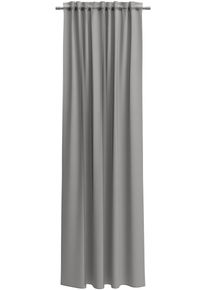 Neutex for you! Vorhang nach Ma&szlig; NEUTEX FOR YOU "EVA", grau, B:400cm H:245cm, Obermaterial: 100% Polyester, Gardinen nach Ma&szlig;, Vorhang nach Ma&szlig;, Uni-Voile mit elegantem Glanz