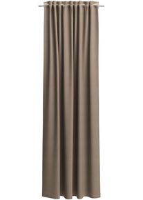 Neutex for you! Vorhang nach Ma&szlig; NEUTEX FOR YOU "EVA", braun (hellbraun), B:950cm H:120cm, Obermaterial: 100% Polyester, Gardinen nach Ma&szlig;, Vorhang nach Ma&szlig;, Uni-Voile mit elegantem Glanz