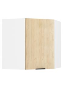 H&auml;ngeschrank Vcm "Eckschrank K&uuml;chenschrank H&auml;ngeschrank K&uuml;che Fasola", braun (wei&szlig;, honig, eiche), B:57cm T:57cm, Obermaterial: 100% Holz Wood., Schr&auml;nke, H&auml;ngeschrank