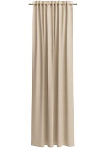 Neutex for you! Vorhang nach Ma&szlig; NEUTEX FOR YOU "EVA", beige (hellbeige), B:650cm H:100cm, Obermaterial: 100% Polyester, Gardinen nach Ma&szlig;, Vorhang nach Ma&szlig;, Uni-Voile mit elegantem Glanz
