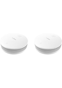Bosch Gefahrenmeldeanlage "Smart Home Rauchwarnmelder II 2er-Set", wei&szlig;_b, B:11cm H:3,7cm &Oslash;:11cm, Gefahrenmelder, Gefahrenmeldeanlage