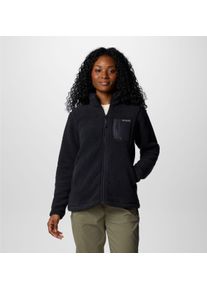 Fleecejacke Columbia "West Bend Full Zip II", Damen, Gr. M, schwarz, Obermaterial: 100% Polyester, normal, Jacken Fleecejacke, &Uuml;bergangsjacke