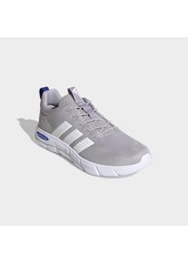 Walkingschuh adidas Sportswear "CLOUDFOAM FLEX ELASTIC LACE", Herren, Gr. 44,5, grau two, ftwr wei&szlig;, glory grau, Textil, Schuhe Walkingschuh