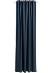 Neutex for you! Verdunkelungsvorhang NEUTEX FOR YOU "INSULA", blau, Gardinen, 215cm, Multifunktionsband, 140cm, Polyester, Verdunkelungsvorhang, Uni-Dimout f&uuml;r starke Verdunklung, nach Ma&szlig;, B:140cm H:215cm