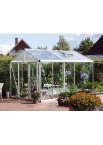 Gew&auml;chshaus Vitavia "Zeus 10000", silber (silberfarben), B:266cm T:399cm, Gew&auml;chsh&auml;user, Gew&auml;chshaus