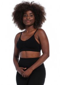 B&uuml;gelloser BH MAGIC BODYFASHION "Comfort Bra", Damen, Gr. M, N-Gr, schwarz, Obermaterial: 89% Polyamid, 11% Elasthan, unifarben, figurbetont, BHs B&uuml;gelloser BH, bequemer nahtloser und b&uuml;gelloser Tr&auml;ger-BH