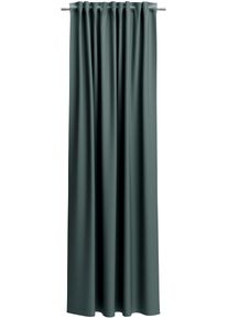 Neutex for you! Verdunkelungsvorhang NEUTEX FOR YOU "INSULA", gr&uuml;n (hellsalbei), Gardinen, 215cm, Multifunktionsband, 140cm, Polyester, Verdunkelungsvorhang, Uni-Dimout f&uuml;r starke Verdunklung, nach Ma&szlig;, B:140cm H:215cm