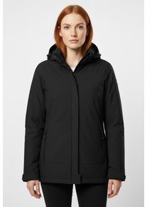 Outdoorjacke Killtec "KOW 250 WMN JCKT", Damen, Gr. 50, schwarz, Obermaterial: 100% Polyester. Futter: 100% Polyester. Wattierung: 100% Polyester, hoch geschlossener Ausschnitt, verstellbar, Jacken Outdoorjacke