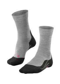 Wandersocken Falke "TK5 Wander", Herren, Gr. 42-43, light grau, Materialmix, normal, Socken Wandersocken, leicht und bequem f&uuml;r Freizeitwanderungen, atmungsaktiv