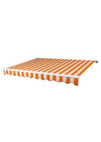 Gelenkarmmarkise SPETTMANN "BASIS", orange (orange, natur), B:300cm, Polyester, Markisen, Gelenkarmmarkise, Breite/Ausfall: 300/200 cm