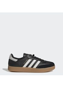 Fahrradschuh adidas Performance "VELOSAMBA LEATHER" Gr. 44,5, core schwarz, ftwr wei&szlig;, gold metallic, Schuhe, Damen, 44,5, Leder, Fahrradschuh, Fahrradschuh