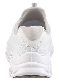 Slip-On Sneaker Skechers "GLIDE-STEP", Herren, Gr. 40, grau (wei&szlig;, grau), Textil, Schuhe Slip-On Sneaker, Trekkingschuh, Freizeitschuh, Sneaker zum Schlupfen