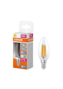 Oświetlenie Osram E14 LED 4.8 Watt ciepły biały przyciemnione 470 Lumen