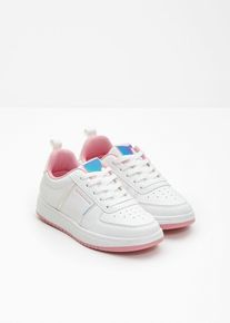 Sneakers med metallic-look fr&aring;n Tom Tailor - vit - storlek 30 - bonprix