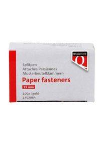 Quantore Split pin Gold 19mm 100 pcs.