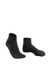 Falke, Damen, Laufsocken &raquo;RU4 Light Performance Short&laquo; leichte Laufsocke mit mittlerer Polsterung, schnelltrocknend, black melange, 39-40, Damensocken