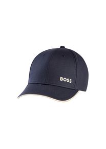 BOSS Green, Damen, Baseball Cap &raquo;Cap-Bold&laquo; mit kontrastfarbener Unterseite, Unisex, Dark Blue 404, Cap von BOSS Green