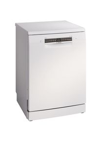 Bosch, Standgeschirrsp&uuml;ler Serie 4 &raquo;SMS4HTW16E&laquo; 13 tlg. Ma&szlig;gedecke, wei&szlig;, 3-fach Rackmatik: Auch mit voll beladenem Oberkorb in 3 Stufen bis zu 5 cm 