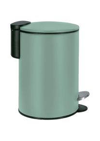 Kleine Wolke, Kosmetikeimer &raquo;Silence&laquo; 3 Liter, gr&uuml;n, Edelstahl,