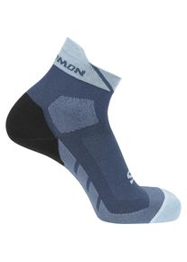 Salomon, Damen, Sportsocken &raquo;SPEEDCROSS ANKLE&laquo;, Poseidon / TOURMALINE, XL (45/47), Sportsocken von Salomon