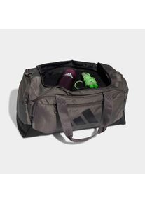 adidas Performance, Damen, Sporttasche &raquo;TRAINING DEFENDER DUFFELBAG KLEIN&laquo;, Charcoal/Black, Vielseitiger Duffelbag mit abnehmbarem Schulterriemen f&uuml;r 