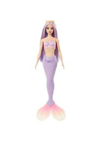 Barbie, Meerjungfrauenpuppe &raquo;Meerjungfrau&laquo; mit lilafarbenem Haar, lila,