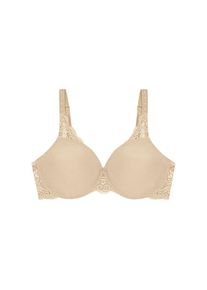 Triumph, Minimizer-BH &raquo;Amourette 300 W01&laquo; verkleinert die Brust optisch um eine Cup-Gr&ouml;&szlig;e, Spitzen-Details, NATUR, 75 - Cup F