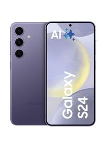 Samsung, Smartphone &raquo;Galaxy S24&laquo; Cobalt Violet AI-Funktionen, Cobalt Violet, 5G, NFC, WLAN, Bluetooth, Gorilla-Glas